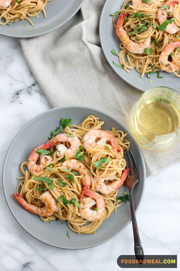 Dive Into The Deliciousness Of Barefoot Contessa Shrimp Scampi Linguine   1.5 1 