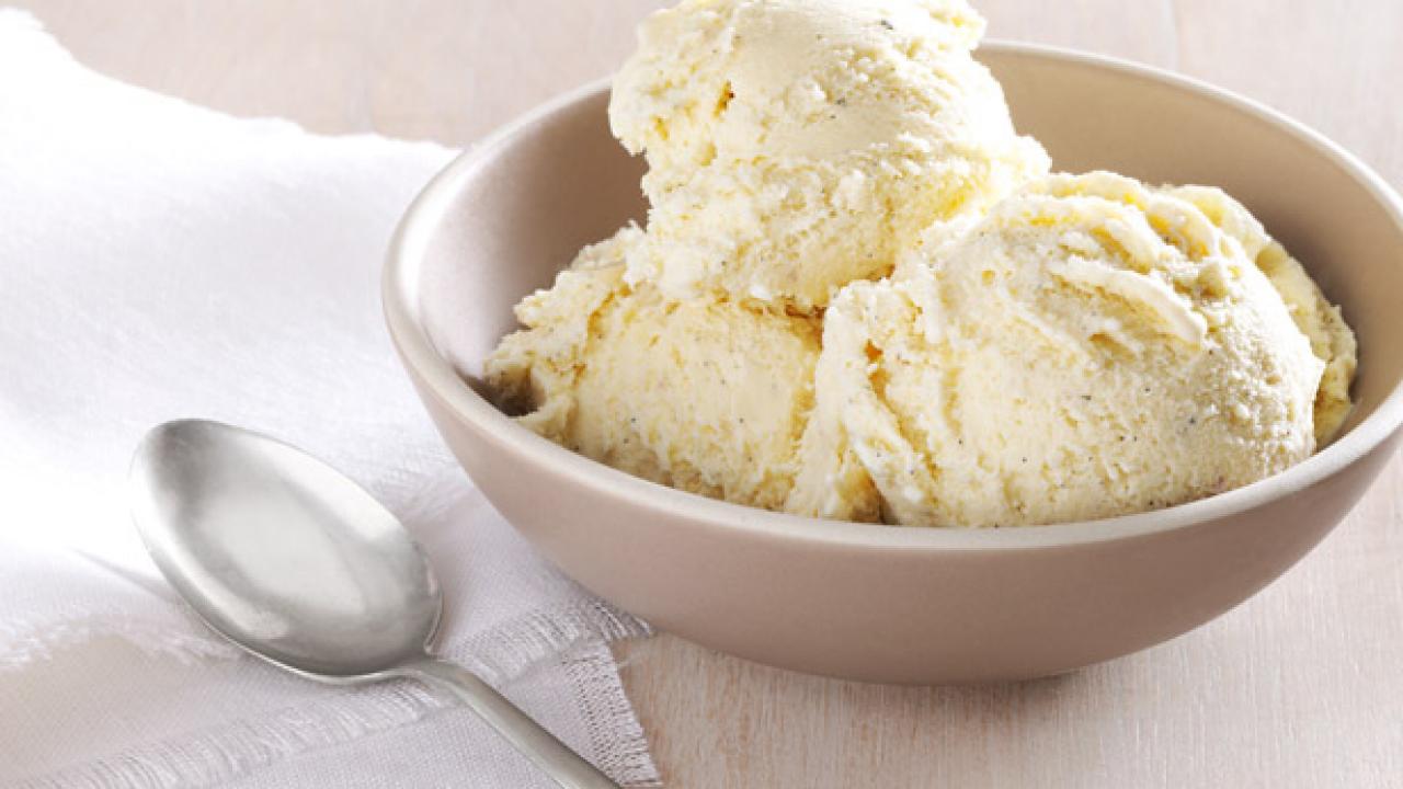 Vanilla Ice Cream With Honey Recipe | Ted Allen | Food Network