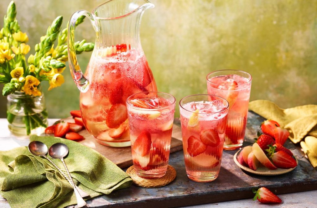Peach And Strawberry Sangria | Sangria Recipes | Tesco Real Food