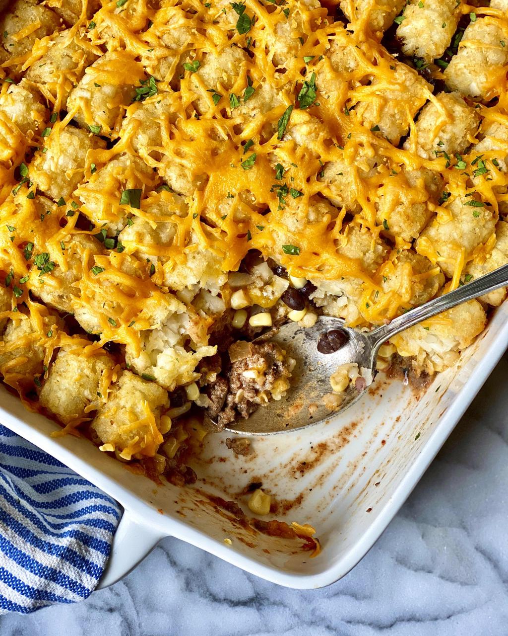 Cowboy Casserole Recipe (with Tater Tots) | The Kitchn