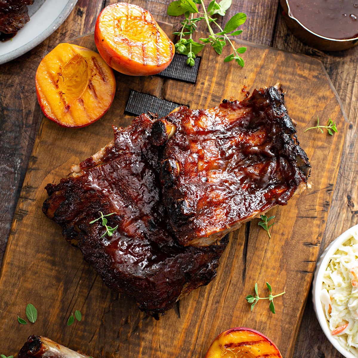 Best Easy Baked Pork Ribs - Lemon Blossoms