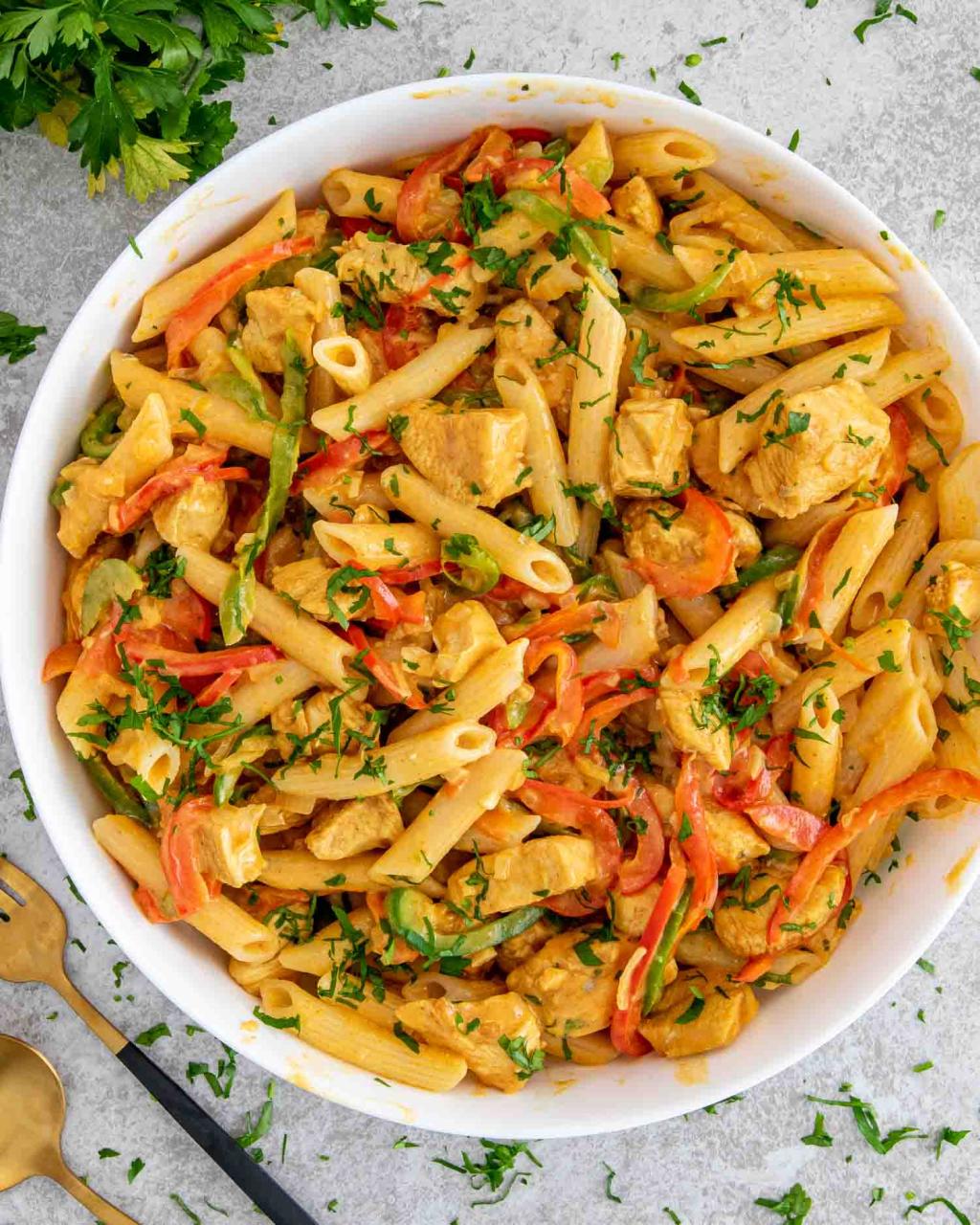 Buffalo Chicken Pasta - Craving Home Cooked
