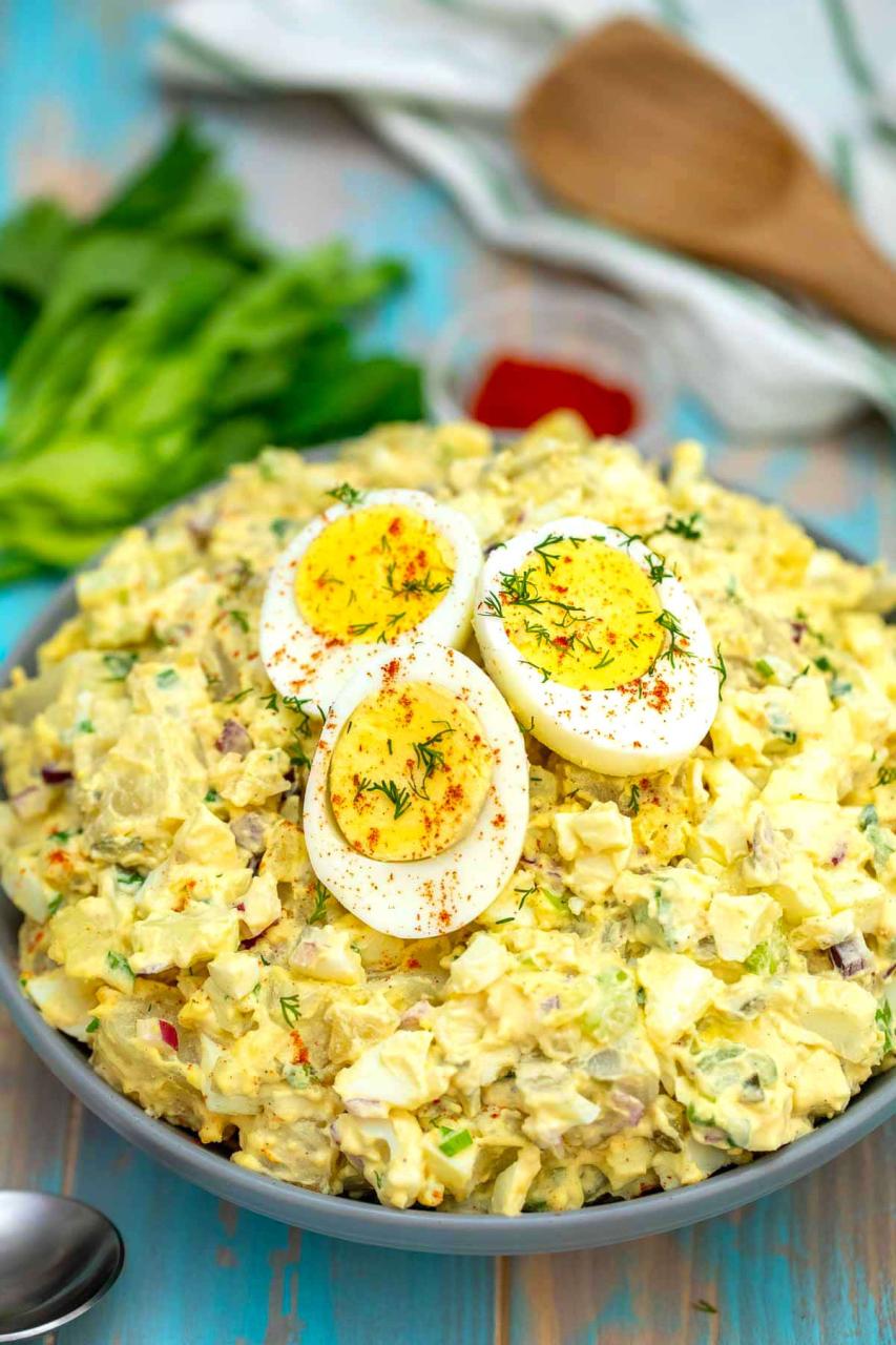 Deviled Egg Potato Salad Recipe. How to Make It? [Video] - Sweet and Savory Meals