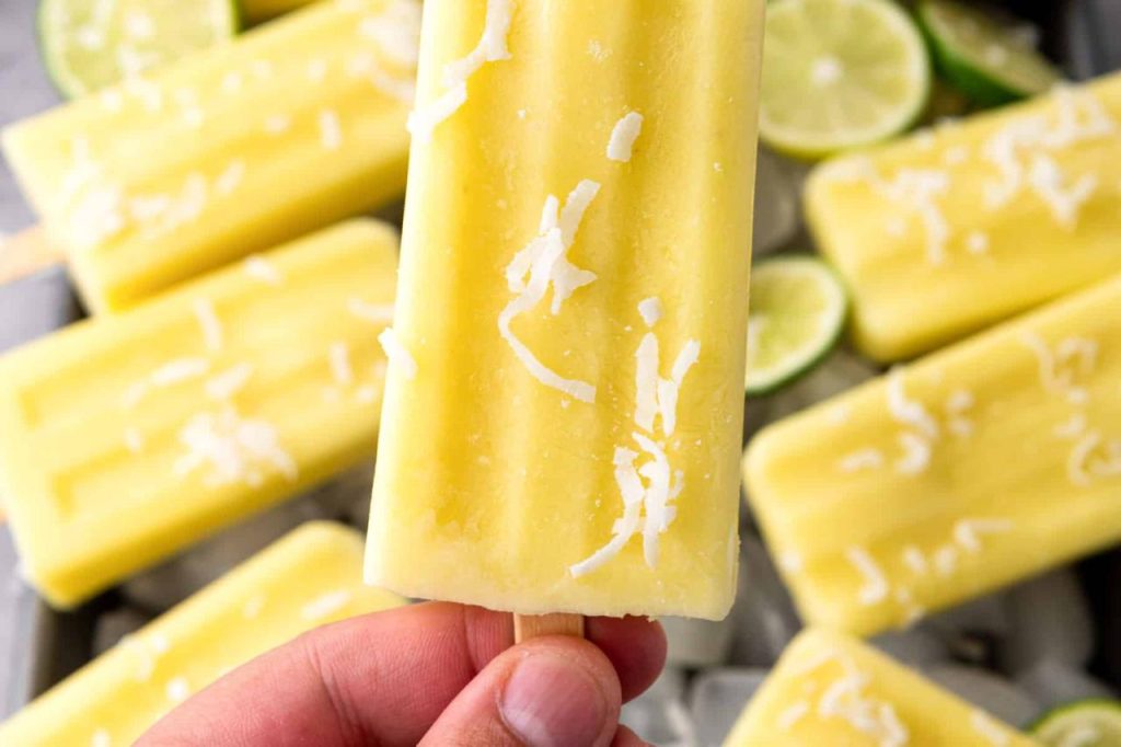 How to Make Pineapple Popsicles - Tweak and Tinker