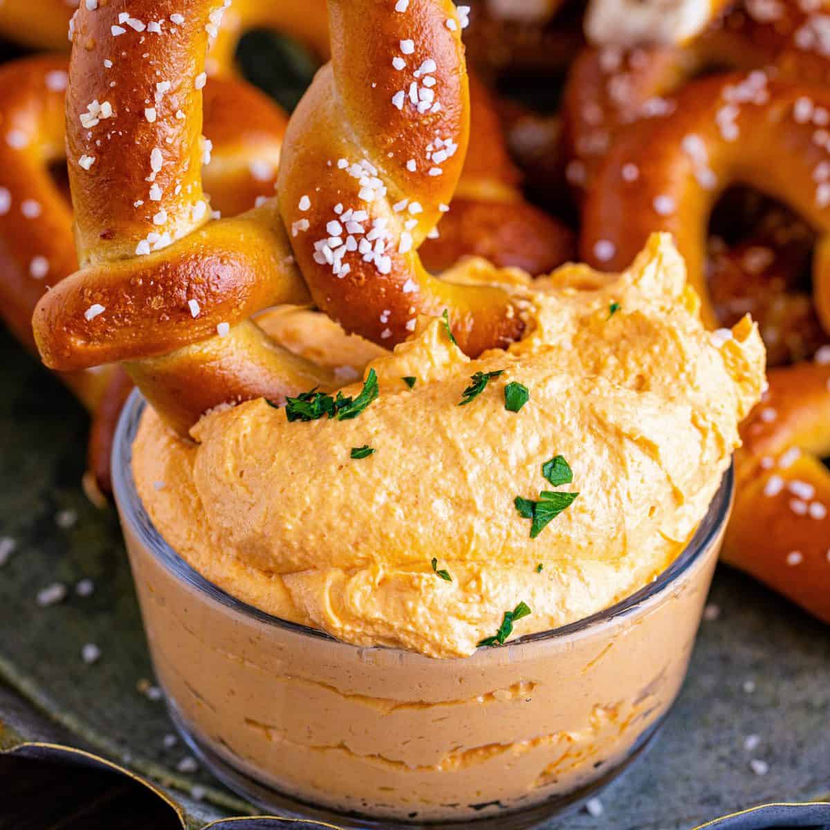 Beer Cheese Dip (Pub Style) - The Country Cook